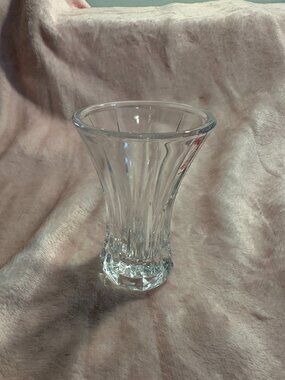 Mikasa Crystal Icicles Mini Bud Vase Austria 3.75" T8185/609 Spring Flowers ***